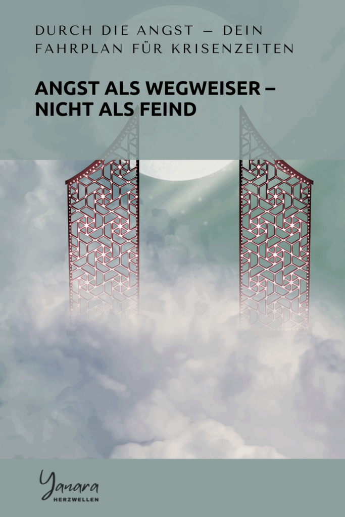 Lerne, Angst in Krisenzeiten als Tor zu innerer Transformation zu nutzen. Ein spiritueller Fahrplan für Umbruch und Neubeginn.