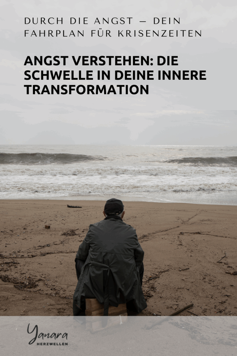 Lerne, Angst in Krisenzeiten als Tor zu innerer Transformation zu meistern. Ein spiritueller Fahrplan für Umbruch und Neubeginn.