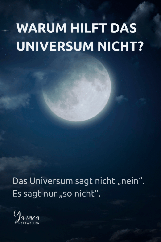 Dieser Artikel erklärt verständlich, warum das Universum manchmal anders antwortet als erwartet – und wie du deine Energie so ausrichtest, dass Unterstützung wieder spürbar wird. #universumundich #innererfokus #energiefließt #coCreation #spirituellepraxis