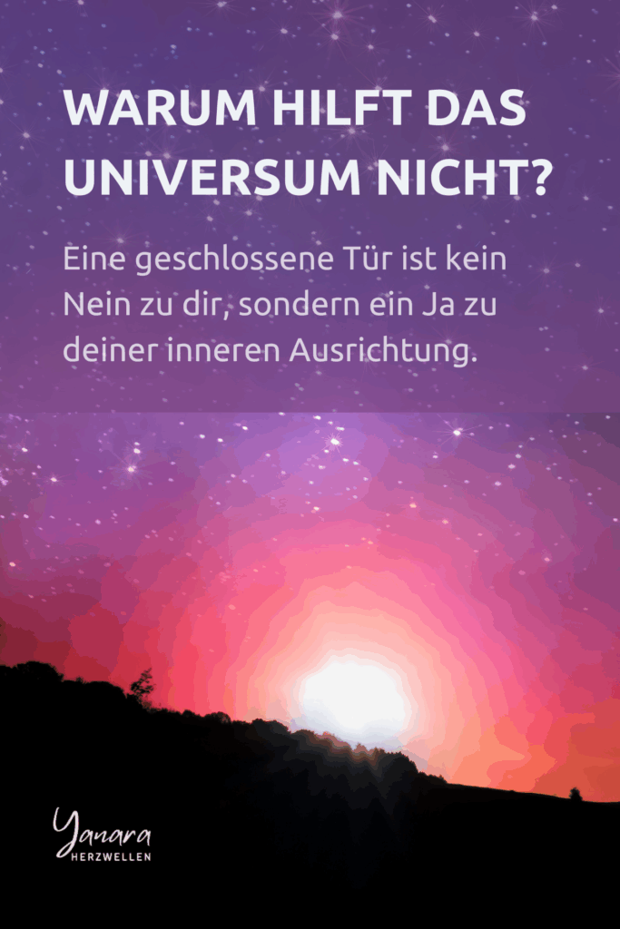 Wenn Türen sich schließen oder Wege stocken, liegt die Ursache selten im Außen. Dieser Beitrag beleuchtet, wie deine innere Haltung beeinflusst, was das Universum dir spiegelt. #bewusstsein #universumfragen #spirituelleweisheit #energetischearbeit #achtsamkeit