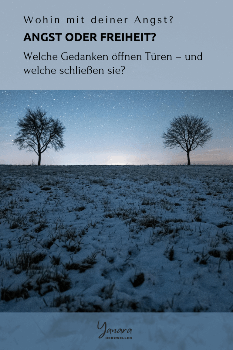 Lerne, wie du Angstgedanken erkennst, loslässt und durch stärkende Gedanken neue Klarheit und innere Freiheit findest