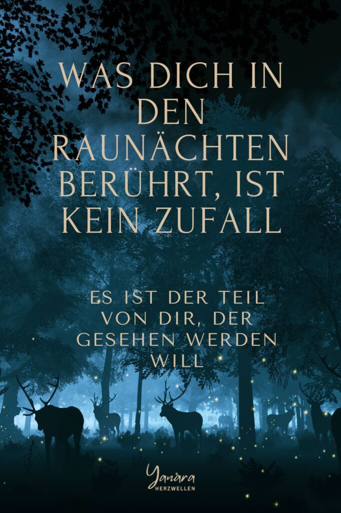 In den 12 Raunächten treten oft Themen ins Bewusstsein, die lange im Hintergrund waren. Gefühle, Erinnerungen oder innere Bilder sind keine Störung, sondern Hinweise. Diese Zeit lädt dich ein, wahrzunehmen, was in dir gehört werden möchte.