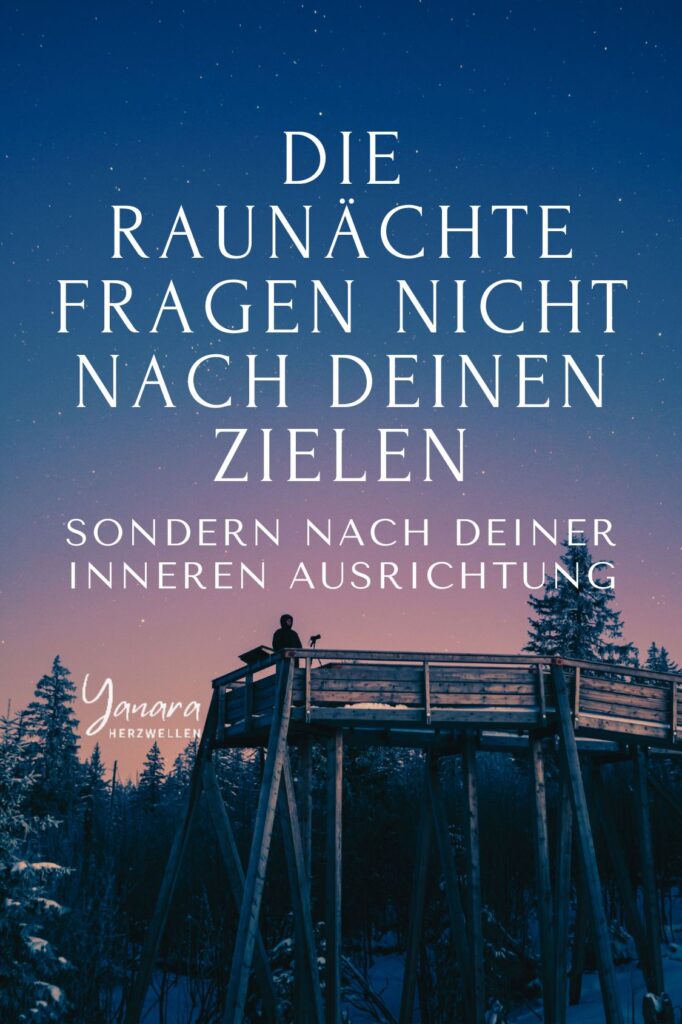 In den Raunächten geht es weniger um Vorsätze und mehr um Wahrheit. Diese besondere Zeit zwischen den Jahren lenkt den Blick nach innen: Wo stehst du wirklich? Was trägt dich und was nicht mehr? Eine stille Klärung, aus der echte Ausrichtung für das neue Jahr entstehen kann.