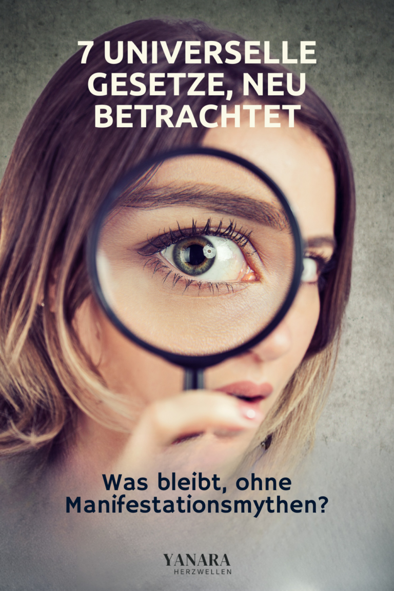 Was bleibt von den 7 universellen Gesetzen, wenn wir Manifestationsmythen weglassen? Eine ganze Menge. Denn zwischen „Ich habe keinen Einfluss“ und „Ich erschaffe alles selbst“ liegt ein Raum, in dem echte Selbstwirksamkeit möglich wird. Ein neuer Blick auf die hermetischen Prinzipien – ohne Schuldzuweisung und Zwang zum positiven Denken.