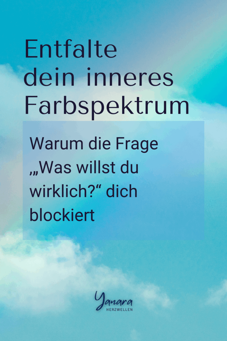 Deine Farbpalette als Kompass. Finde deine Hauptfarbe jenseits von Druck und Erwartungen.