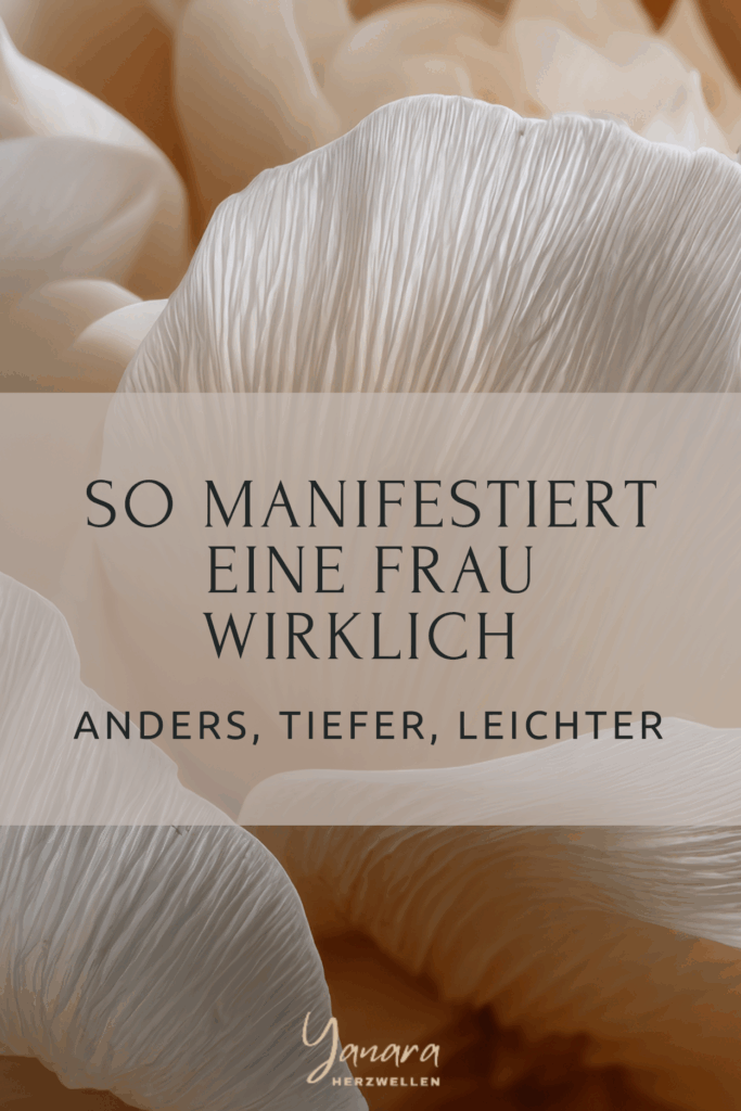 Weibliche Manifestation ist nicht zielorientiertes Denken, sondern ein Zusammenspiel von Hingabe, Klarheit und innerer Ausrichtung. Erfahre, wie Manifestation funktioniert, wenn du dich nicht mehr antreibst, sondern empfängst.