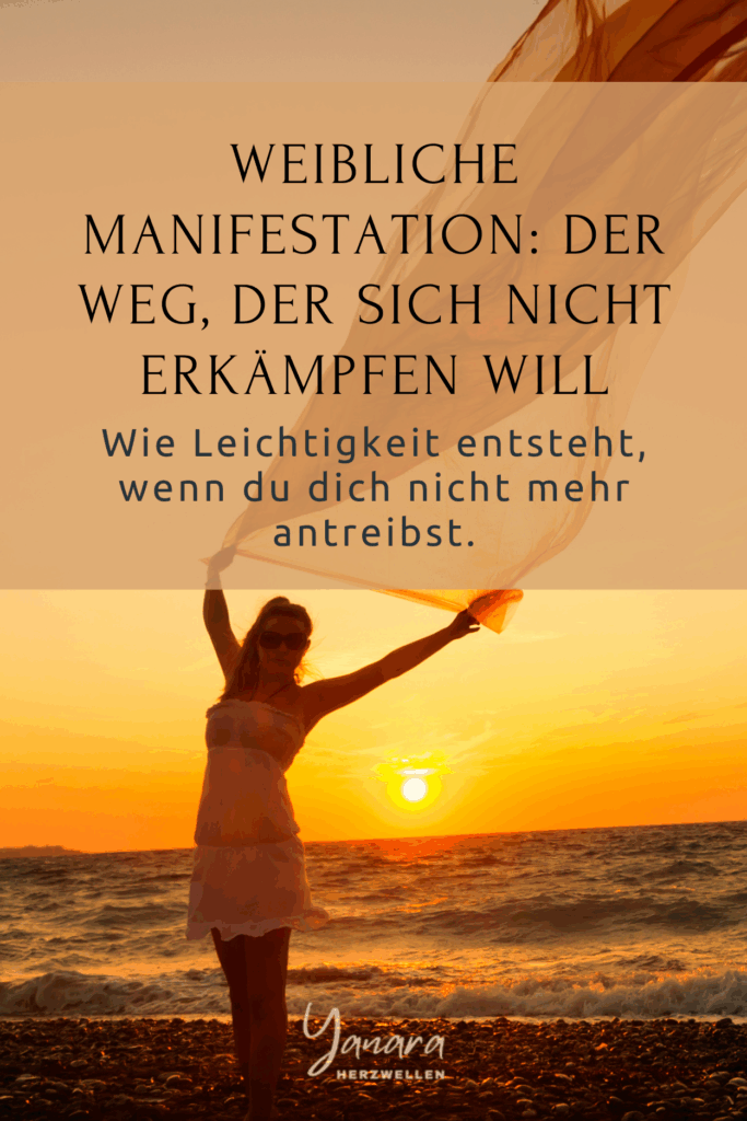 Manifestation muss nicht hart, anstrengend oder kontrollierend sein. In diesem Artikel erfährst du, wie weibliche Manifestation aussieht: ein Weg des Empfangens, Loslassens und Zulassens, völlig ohne Kampf.