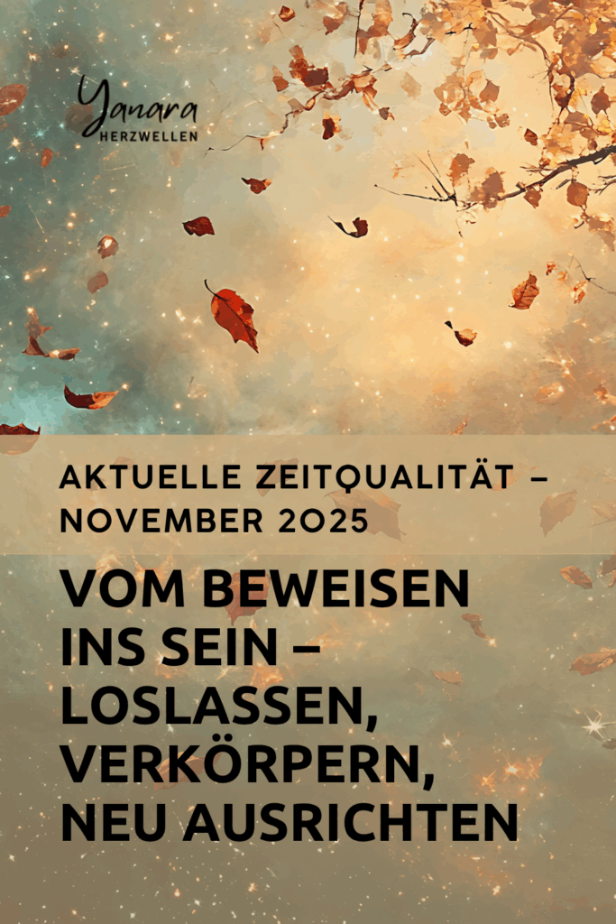 Die November-Zeitqualität bringt eine starke Energieverschiebung. Durch das Nadelöhr hindurch öffnet sich ein Raum für Wahrheit und Verkörperung. Entdecke, wie du dich mit deiner inneren Frequenz verbindest.