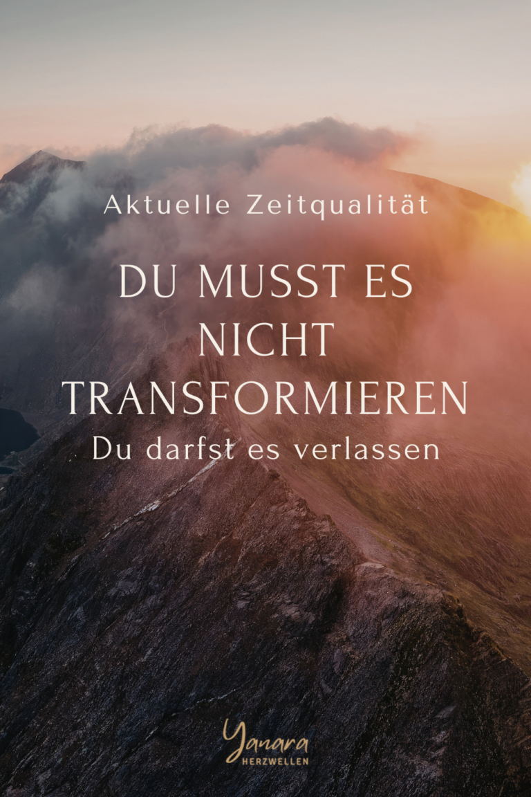 Viele glauben, dass jedes Problem gelöst oder transformiert werden muss. Doch die aktuelle spirituelle Zeitqualität zeigt etwas anderes: Manche Muster verlieren ihre Bedeutung, wenn wir aufhören, Energie hineinzulegen. Ein Artikel über emotionale Integration, innere Klarheit und Veränderungen im kollektiven Bewusstseinsfeld.
