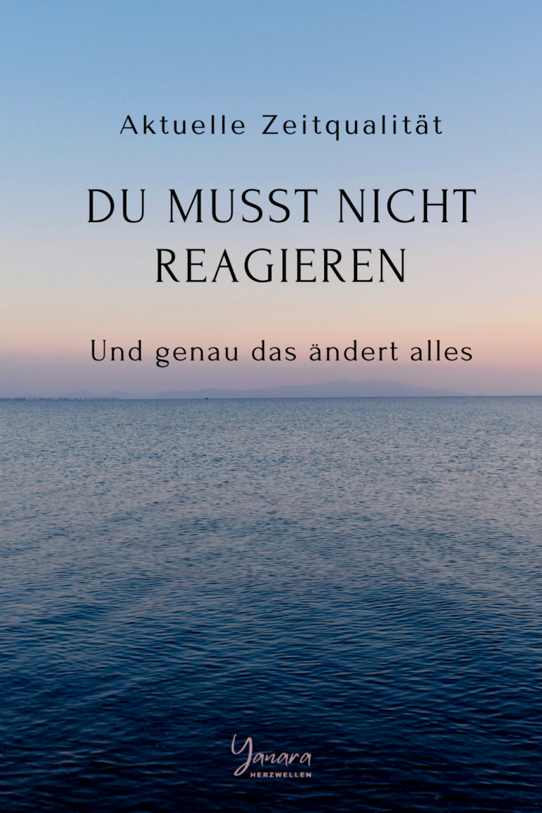 In der aktuellen Zeitqualität verändert sich der Umgang mit Konflikten und Dynamiken. Nicht jede Spannung muss geklärt werden. Viele erleben, dass weniger Reaktion mehr innere Souveränität bringt. Ein Blick auf die spirituelle Zeitqualität und die Veränderungen im kollektiven Bewusstseinsfeld.
