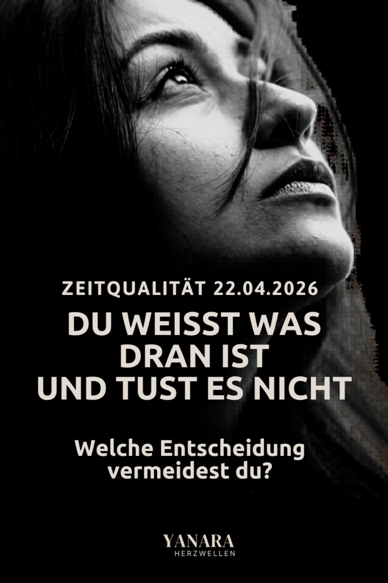 Du weißt längst, was für dich stimmig ist und gehst trotzdem nicht los. Nicht, weil dir Klarheit fehlt. Sondern weil du spürst, was sich wirklich verändern würde. Genau das macht es gerade so schwer: Du kannst es nicht mehr übergehen, doch du hast es noch nicht umgesetzt. In der aktuellen Zeitqualität verschwindet der Zweifel, der dich bisher hat warten lassen. Und genau dadurch entsteht Druck. Dieser Artikel zeigt dir, warum das passiert und was sich gerade wirklich in dir zuspitzt.