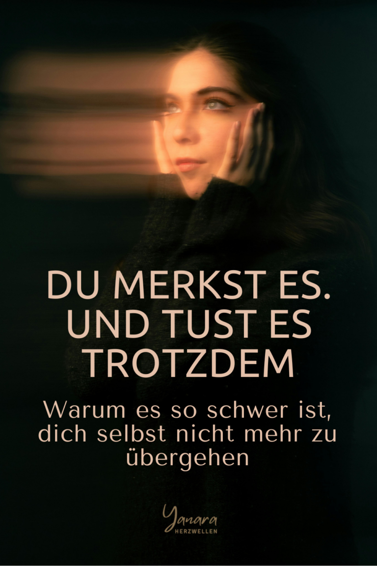 Du spürst längst, dass etwas nicht stimmt und gehst trotzdem darüber hinweg. Warum es so schwer ist, dich selbst nicht mehr zu übergehen und was sich verändert, wenn du beginnst, deine eigenen Grenzen wirklich zu spüren. Dieser Artikel zeigt dir, warum sich gerade so vieles in dir und im Außen verschiebt.