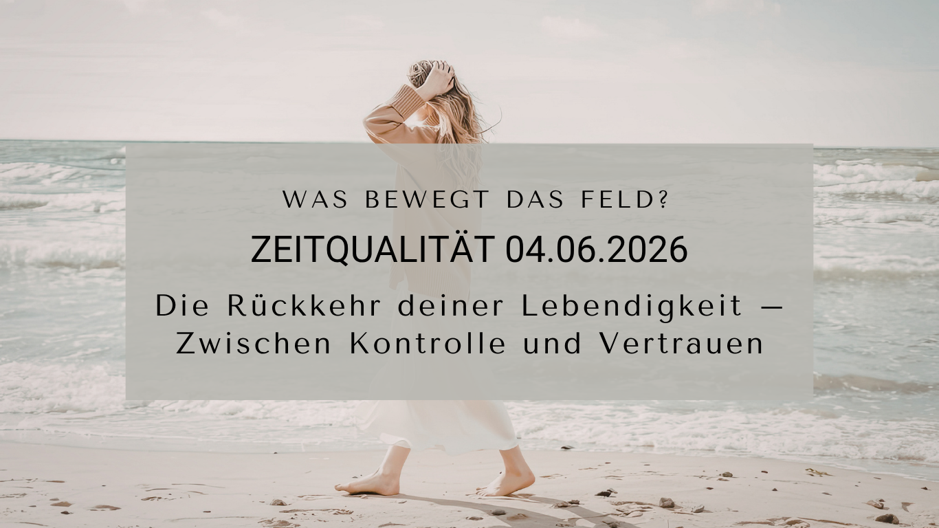 Du hast vieles verstanden, alte Muster erkannt und innere Prozesse durchlaufen. Trotzdem fühlt sich manches schwerer an als früher. Die aktuelle Zeitqualität zeigt, warum Erkenntnis allein oft nicht mehr ausreicht und wie deine Lebendigkeit zurückkehren kann.